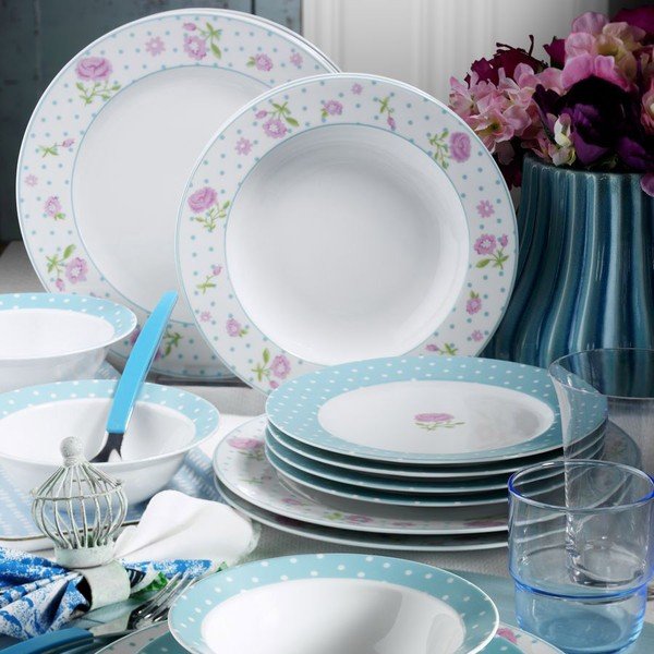 Porcelāna trauku komplekts 24 gabali Kutahya Makala-image-2