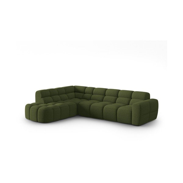 Zaļš stūra dīvāns Lisa – Micadoni Home-image-2