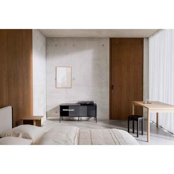 Melns TV galdiņš 116x55x42 cm Met Mini – noo.ma-image-4