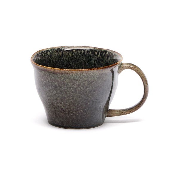 Pelēka keramikas krūze Coval – Kave Home