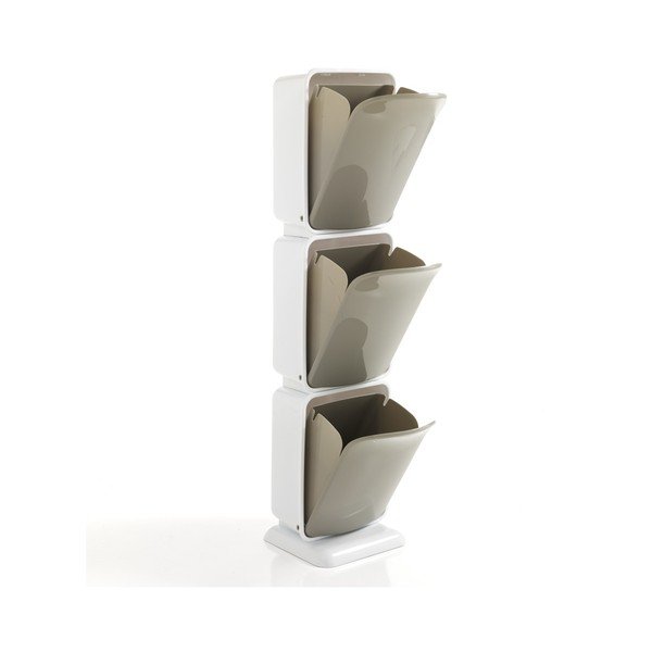 Atkritumu tvertne ar 3 nodalījumiem Tomasucci Riky, augstums 125 cm-image-1