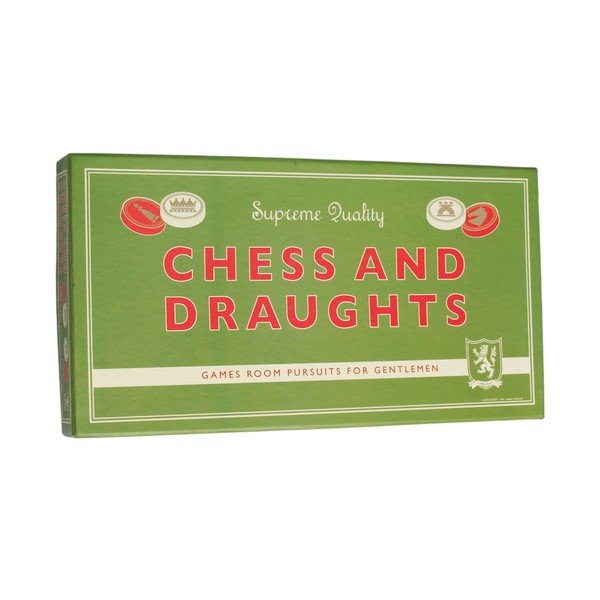 Galda spēle šahs un dambrete Rex London Draugts-image-1