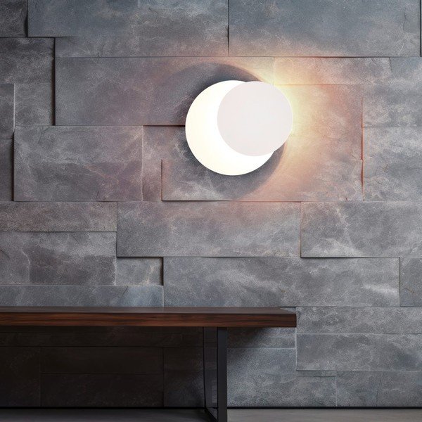 Balta LED sienas lampa Mio – Trio-image-2