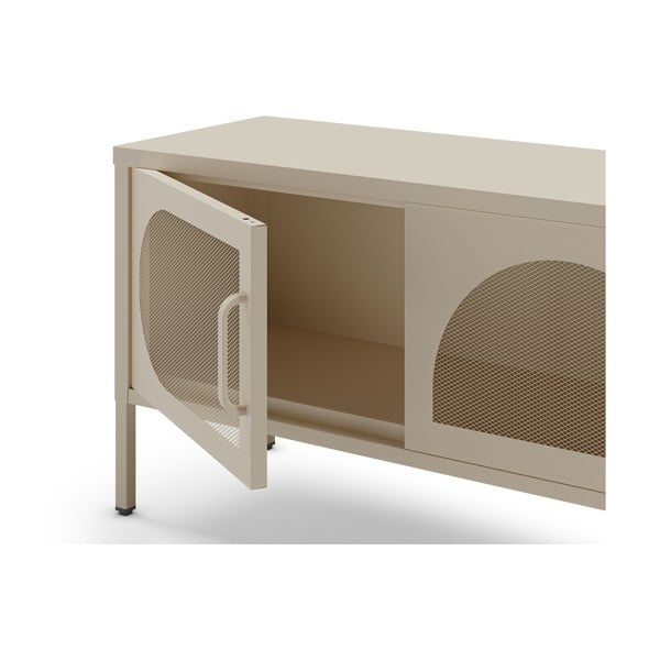 Krēmkrāsas TV galdiņš 180x50 cm Tayra – Marckeric-image-4