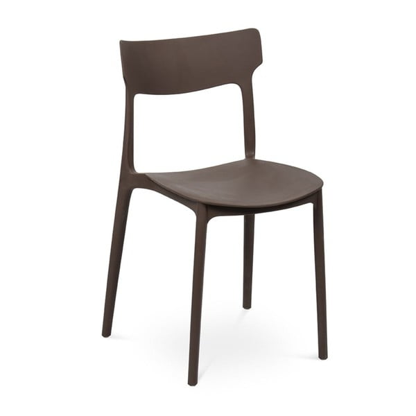 Brūns plastmasas dārza krēsls Biá – Bonami Essentials