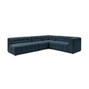 Tumši zils stūra dīvāns (labais stūris) Kleber – Bobochic Paris