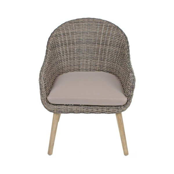 Brūns masīvkoka dārza atpūtas krēsls Pueblo – Garden Pleasure-image-2