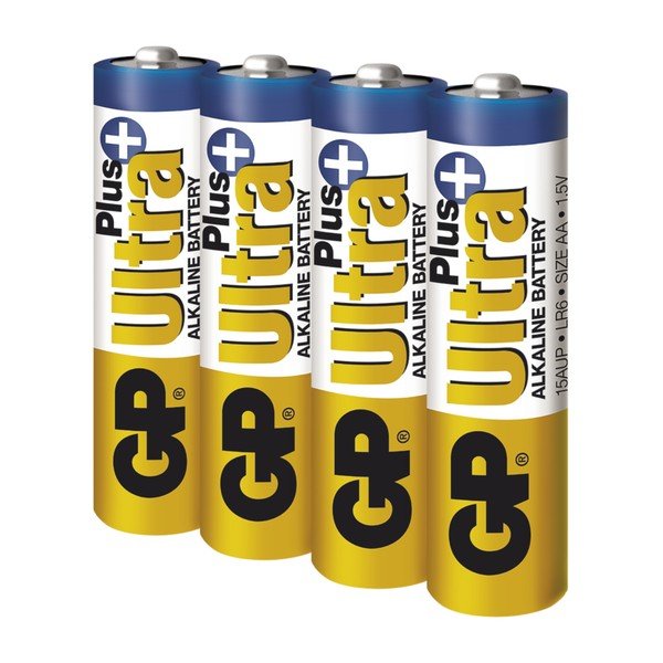4 sārmu baterijas komplektā GP Ultra Plus AA - EMOS-image-2