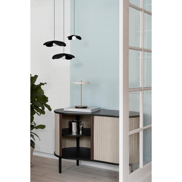 Melns ozola masīvkoka abažūrs ø 28 cm Forget Me Not – UMAGE-image-2