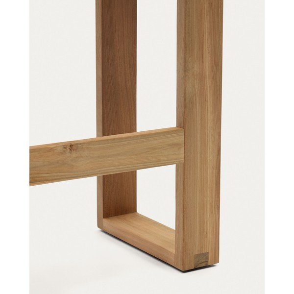 Dabīga toņa masīvkoka dārza sols Canadell – Kave Home-image-3