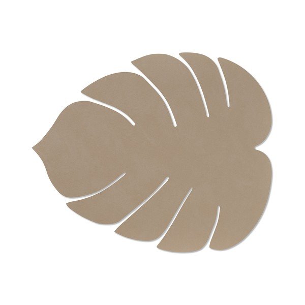 Galda paliktnis no ekoloģiskās ādas 35x42 cm Monstera Leaf Nupo – LIND DNA