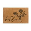 Kokosšķiedras paklājs 75x45 cm Hello & Flowers – Hanse Home