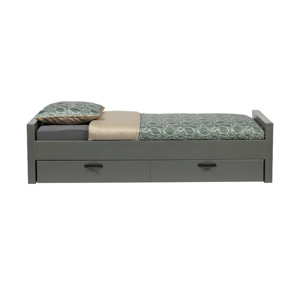 Pelēka atvilktne zem gultas Morris – WOOOD-image-3