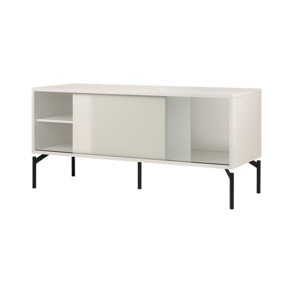 Pelēkbēšs TV galdiņš 116x55x42 cm Met Mini – noo.ma