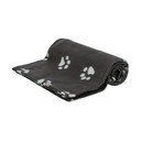 Melna flīsa sega suņiem 150x100 cm Trixie Barney – Plaček Pet Products