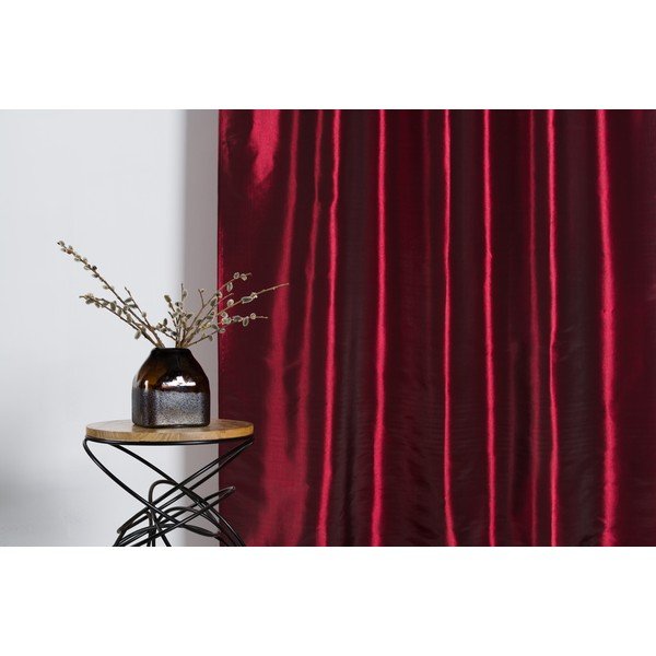 Bordo aizkars 140x245 cm Royal Taffeta – Mendola Fabrics-image-2