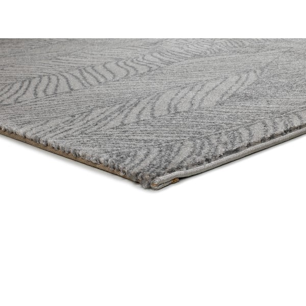 Pelēks paklājs 230x160 cm Hojas Gris Sunset – Universal-image-2
