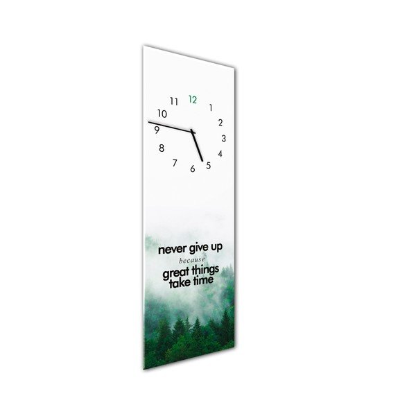 Sienas pulkstenis Styler Glassclock Great Things, 20 x 60 cm-image-1