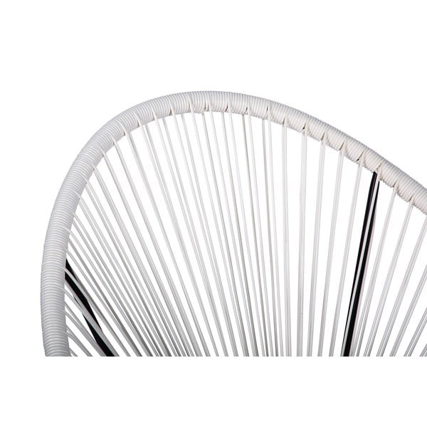 Balts metāla/plastmasas dārza atpūtas krēsls Avocado Comfort – Bonami Selection-image-4