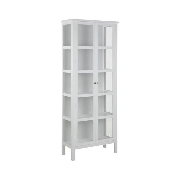 Balta Actona Eton vitrīna, augstums 210 cm-image-1