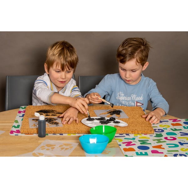 Kokosšķiedras durvju paklājiņš 40x60 cm – Esschert Design-image-1