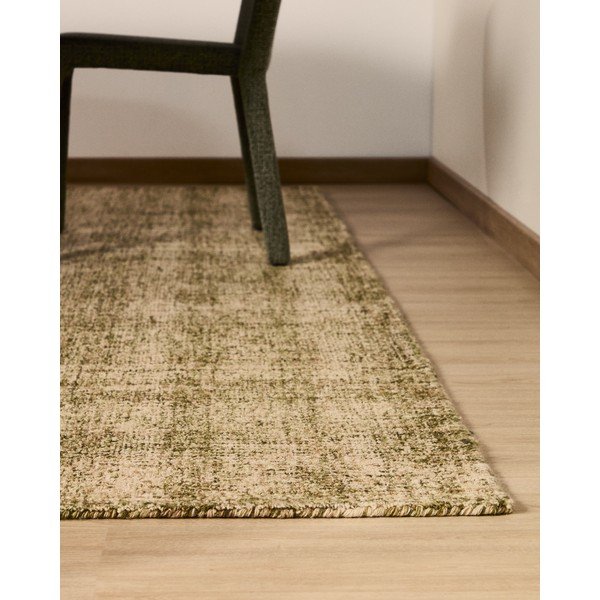Bēšs ar rokām darināts vilnas paklājs 200x300 cm Zarn – Kave Home-image-2