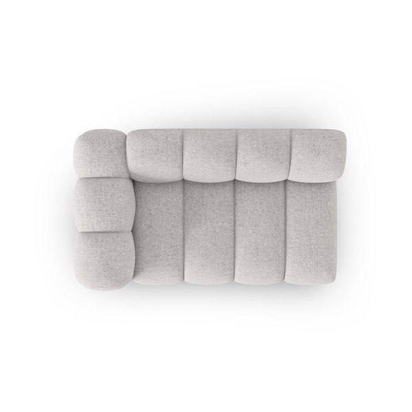 Gaiši pelēks modulārais dīvāns (ar kreiso stūri) Lupine – Micadoni Home-image-3