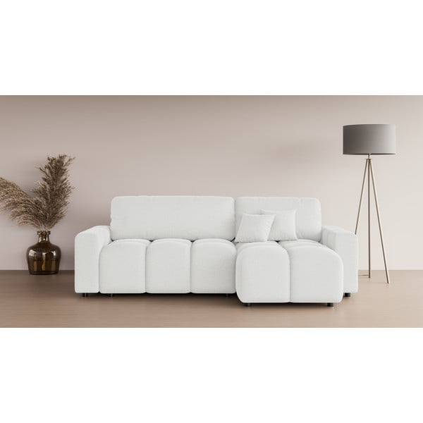 Balts salokāms stūra dīvāns (ar maināmu stūri) Luki – Ropez-image-1