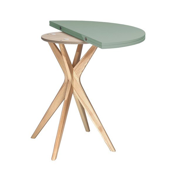 Apaļš izvelkams ēdamgalds 45x90 cm Jubi – Ragaba-image-2