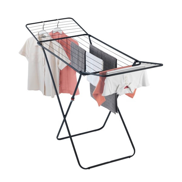 Melns drēbju žāvētājs Wenko Champion -image-1