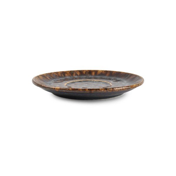 Brūna porcelāna apakštasīte ø 15 cm Resto – BonBistro-image-1