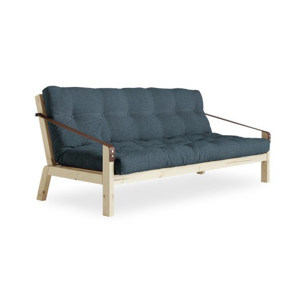 Izvelkamais dīvāns Karup Design Poetry Natural Clear/Dark Blue-image-3
