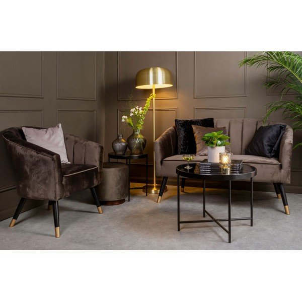 Pelēka stikla vāze PT LIVING Delight-image-1