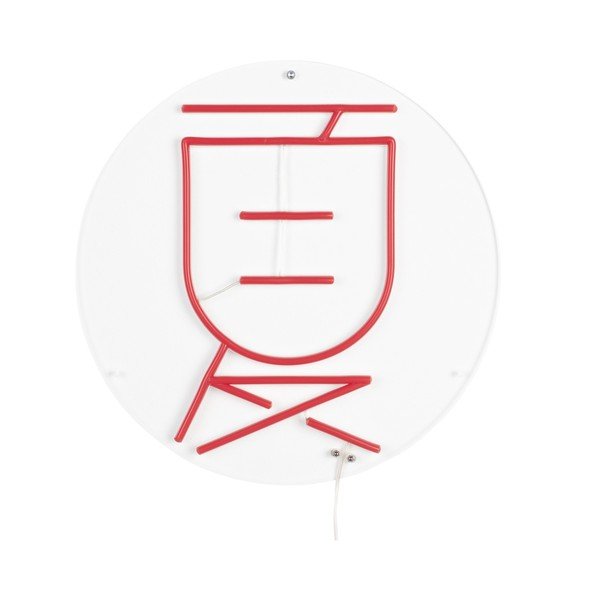 Sarkans LED neona gaismas dekors Sya – Dutchbone