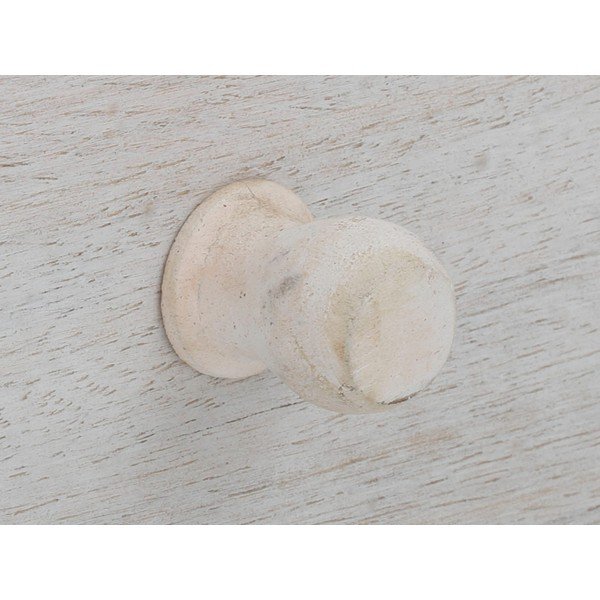 Balts mango masīvkoka drēbju skapis 100x175 cm Rana – Støraa-image-2