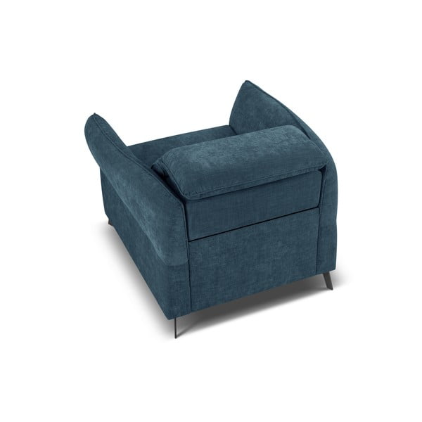 Zils atpūtas krēsls Hubble – Windsor & Co Sofas-image-4