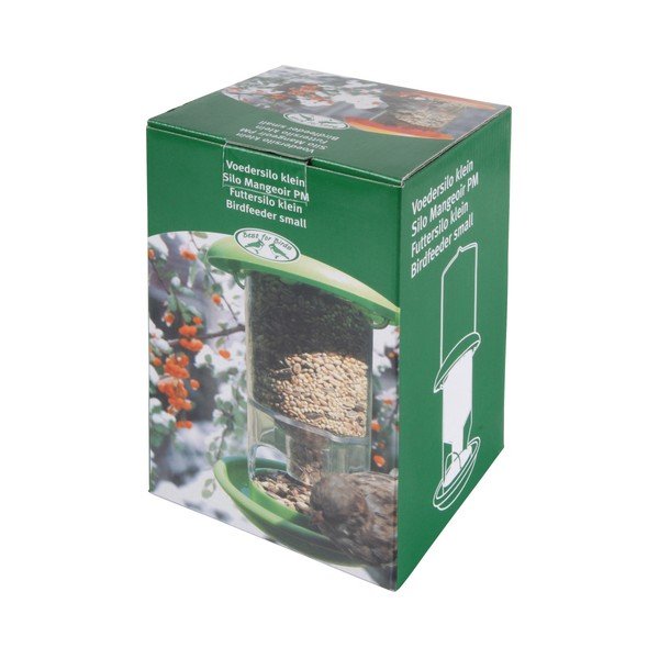 Zaļa plastmasas barotava Esschert Design, ⌀ 11,9 cm-image-2
