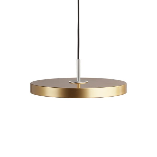 Zelta krāsas LED piekaramā lampa ar metāla abažūru ø 31 cm Asteria Mini – UMAGE