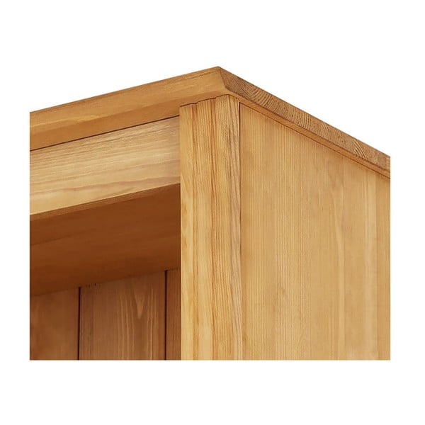 Dabīga toņa priedes masīvkoka grāmatplaukts 296x223 cm Anita – Støraa-image-4