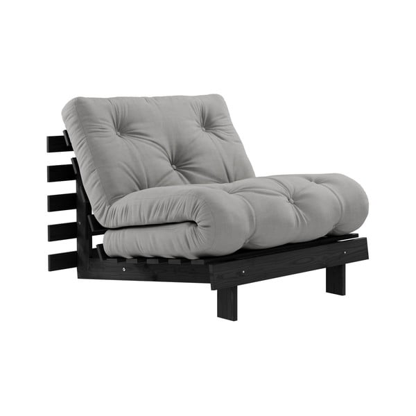 Izvelkamais krēsls Karup Design Roots Black/Grey
