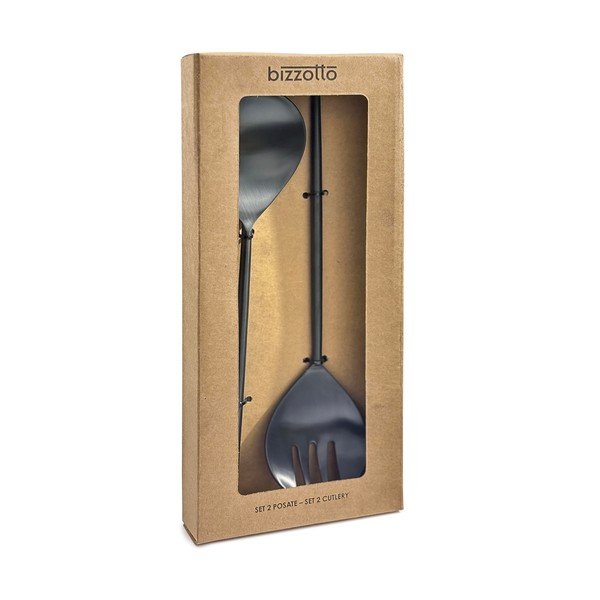 Nerūsējošā tērauda galda piederumi salātiem (2 gab.) Bronte – Bizzotto-image-2