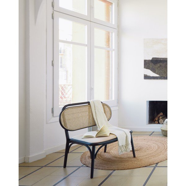 Melns krēsls Kave Home Doriane-image-1