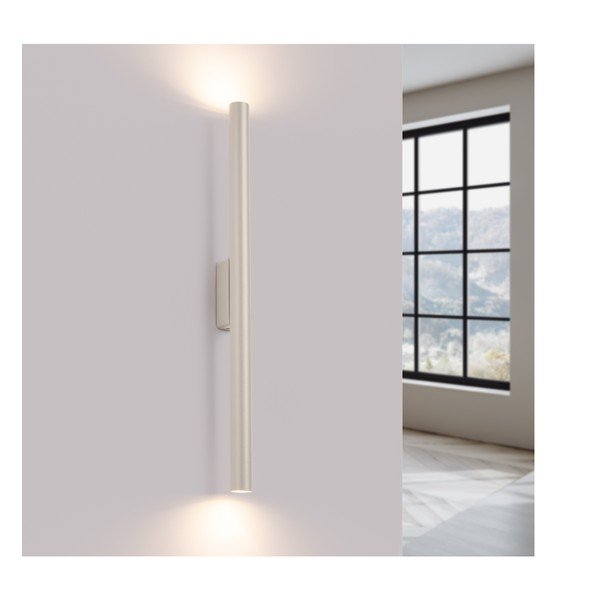 Krēmkrāsas sienas lampa Fideus – Sollux-image-1