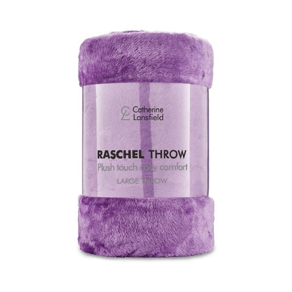 Violeta sega Catherine Lansfield Basic Cuddly, 200 x 240 cm-image-1