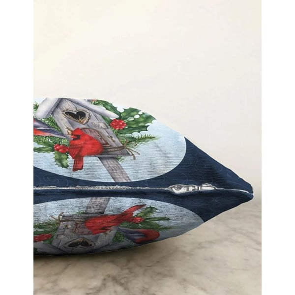 Spilvendrāna ar Ziemassvētku motīvu 43x43 cm – Mila Home-image-1