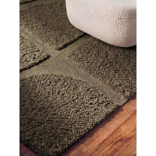 Haki ar rokām darināts paklājs 80x150 cm Lambeth Jasper – Ted Baker-image-1