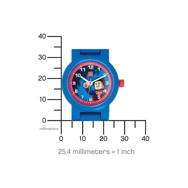Bērnu LEGO® Supermena pulkstenis-image-4