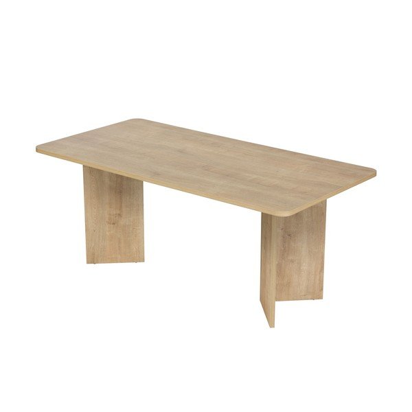 Ēdamgalds ar ozolkoka imitāciju 90x180 cm Linza – Kalune Design-image-3