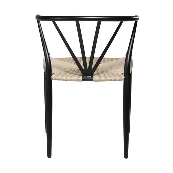 Melns pusdienu krēsls DAN-FORM Dānija Delta-image-3