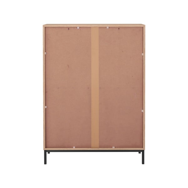 Dabīga toņa skapītis ar ozolkoka imitāciju 80x110 cm Celine – Støraa-image-3